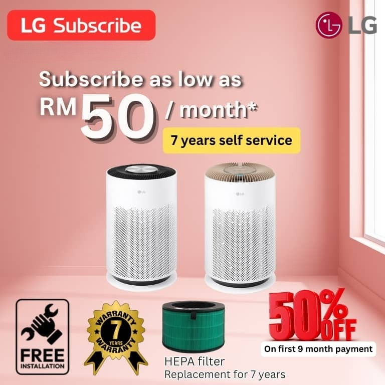 LG Air Purifier Promotion 2026