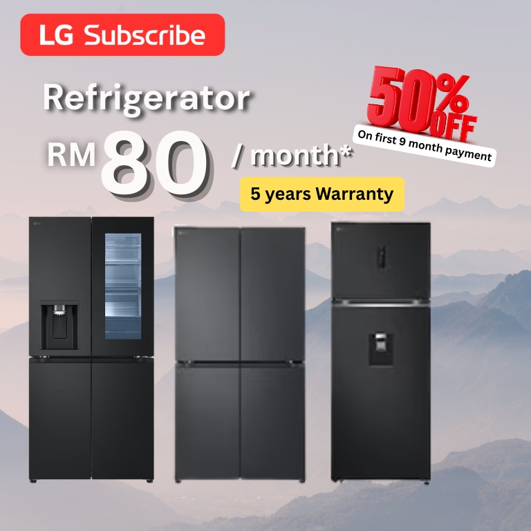 New Refrigerator LGsubscribe Promotion - May 2026